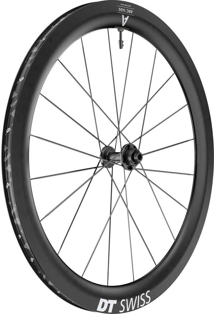 Roue Avant DT Swiss Arc 1400 Dicut® 55 28 Disc Cl Carbone