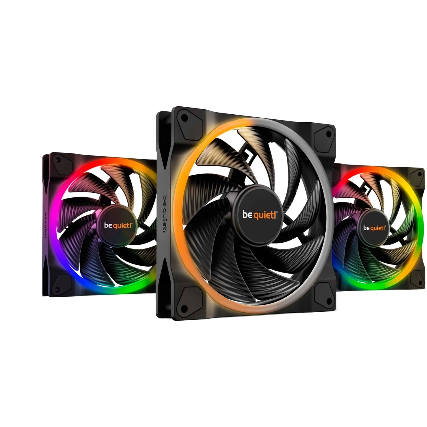 Soyez silencieux! PWM Light PWM 140 mm Pack à haut débit