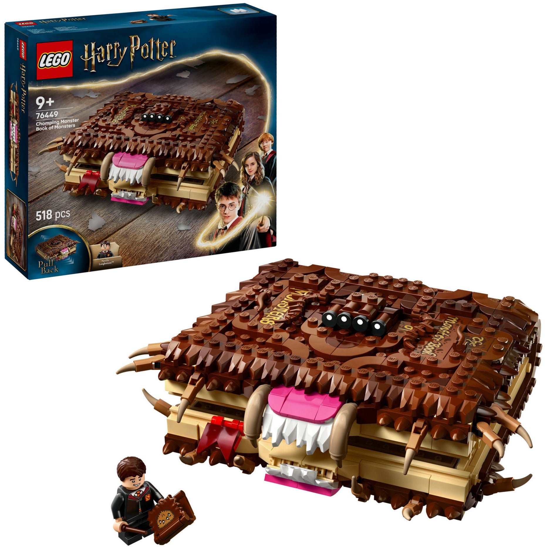 Lego 76449 Harry Potter le livre du monstre monstrueux