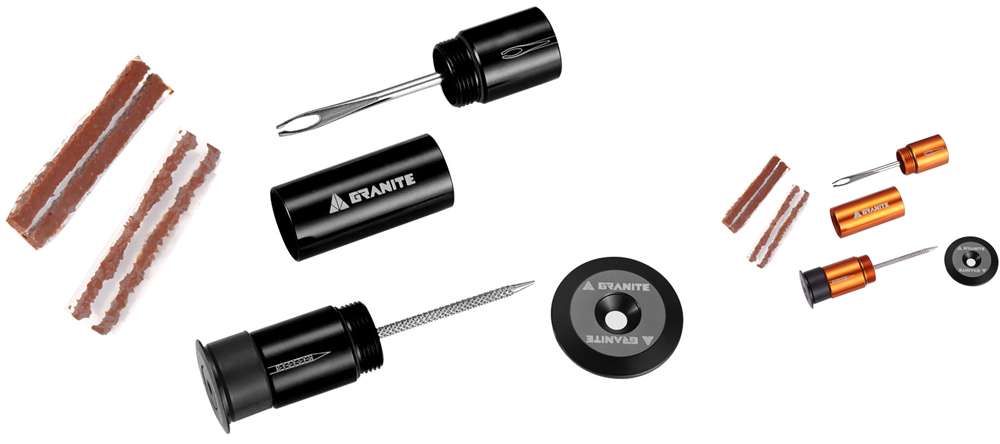 Outil de réparation tubeless de bouchon de pneu de cachette en granit