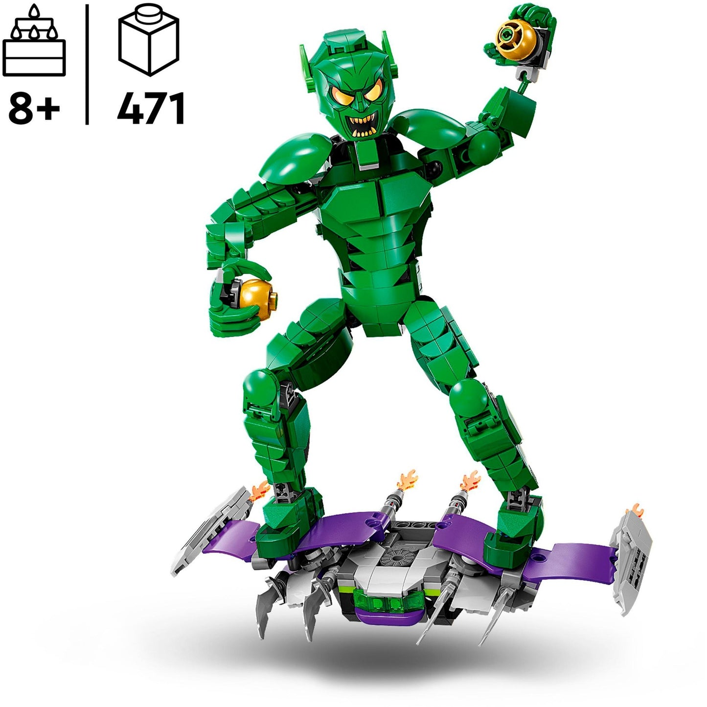 LEGO LEGO Super Heroes 76284 Green Goblin Building Figure