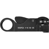 Knipex coax striptang 16 60 05 sb - afbeelding 1