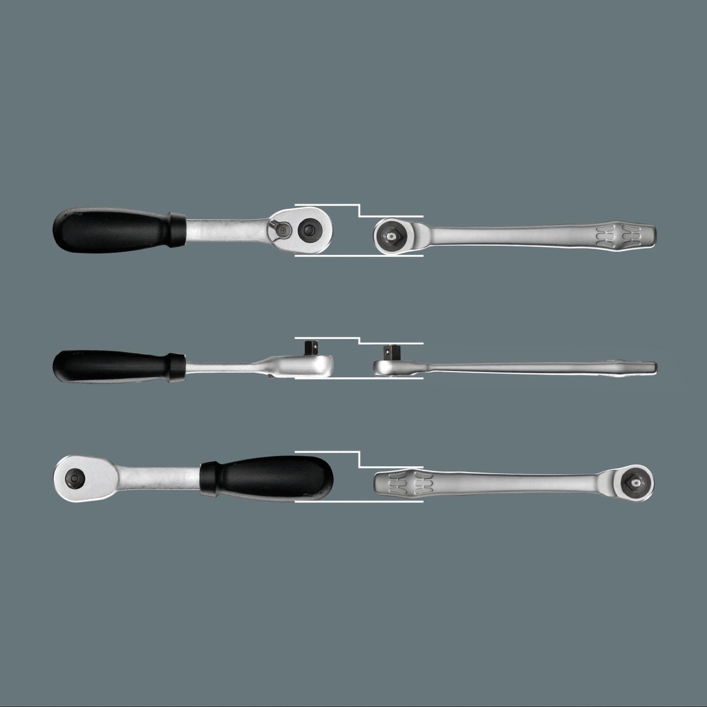 WAA 8100 SA 10 Zyklop Metal Ratest Set, 1 4