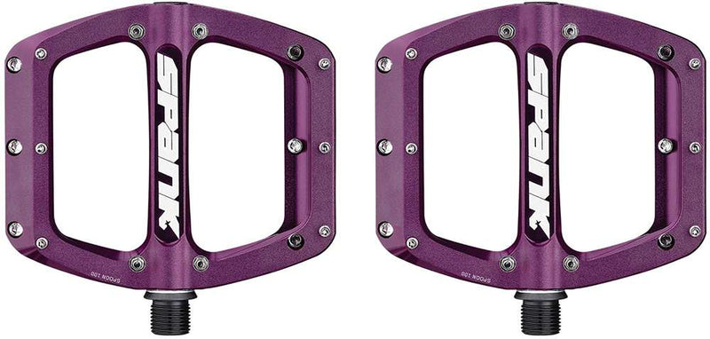 Pédales plates de redémarrage de la cuillère Spank