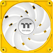 Thermaltake ct120 ex ARGB Sync PC ventilateur de refroidissement Bumblebee (3-fan pack) ventilateurs de boîtier (jaune, 3 pièces, 120 x 120 x 25 mm, PWM) - afbeelding 6