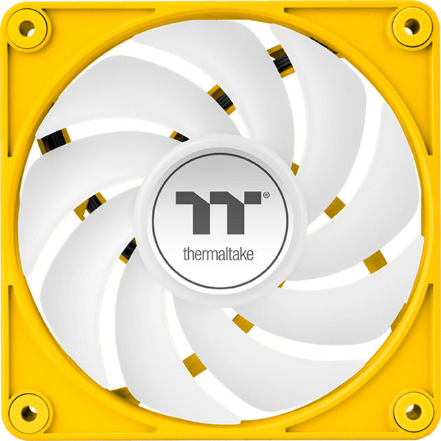 Thermaltake ct120 ex ARGB Sync PC ventilateur de refroidissement Bumblebee (3-fan pack) ventilateurs de boîtier (jaune, 3 pièces, 120 x 120 x 25 mm, PWM)