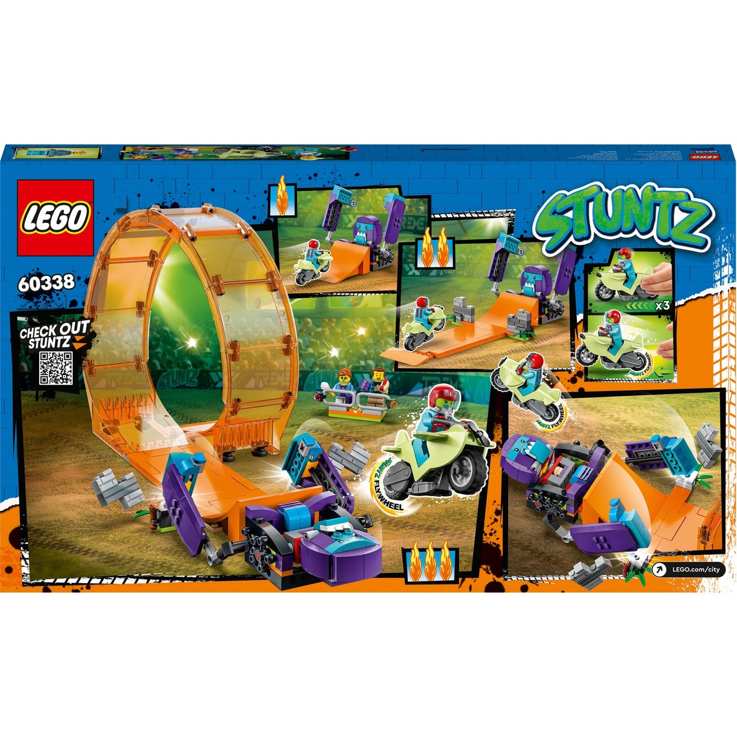 LEGO LEGO CITY 60338 Crossage de cascadeurs de chimpanzé