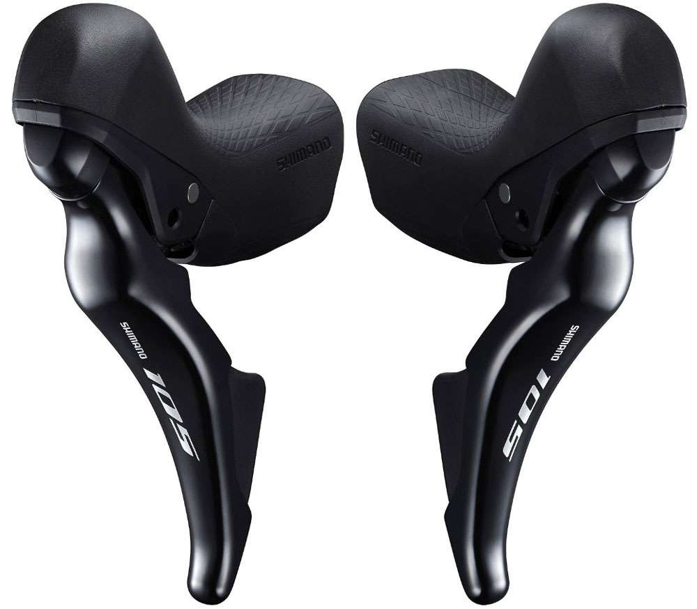 Ensemble de commandes double Shimano 105 st-r7025 2x11 vitesses