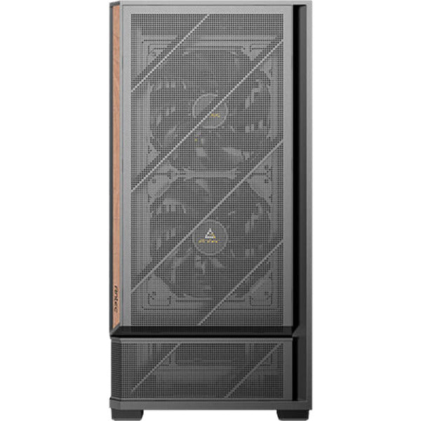 Boîtier tour midi Antec p30 air (couleur bois noir | 2x USB-A | 1x USB-C | verre trempé)