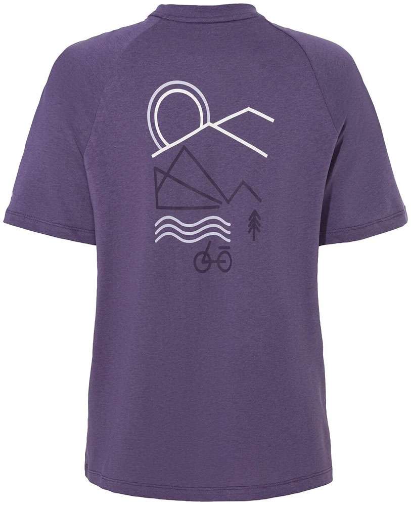 Vaude cycliste casual - t-shirt femme