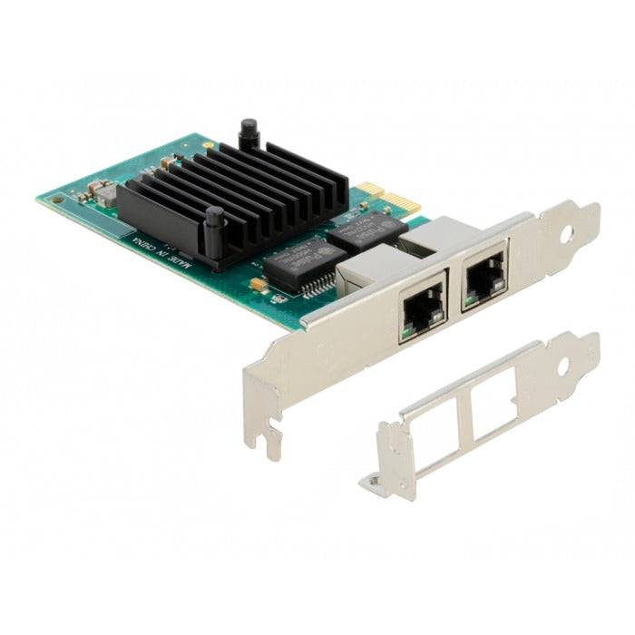Delock PCI Express X1 Card 2 x RJ45 Gigabit LAN I350