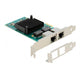 Delock PCI Express X1 Card 2 x RJ45 Gigabit LAN I350
