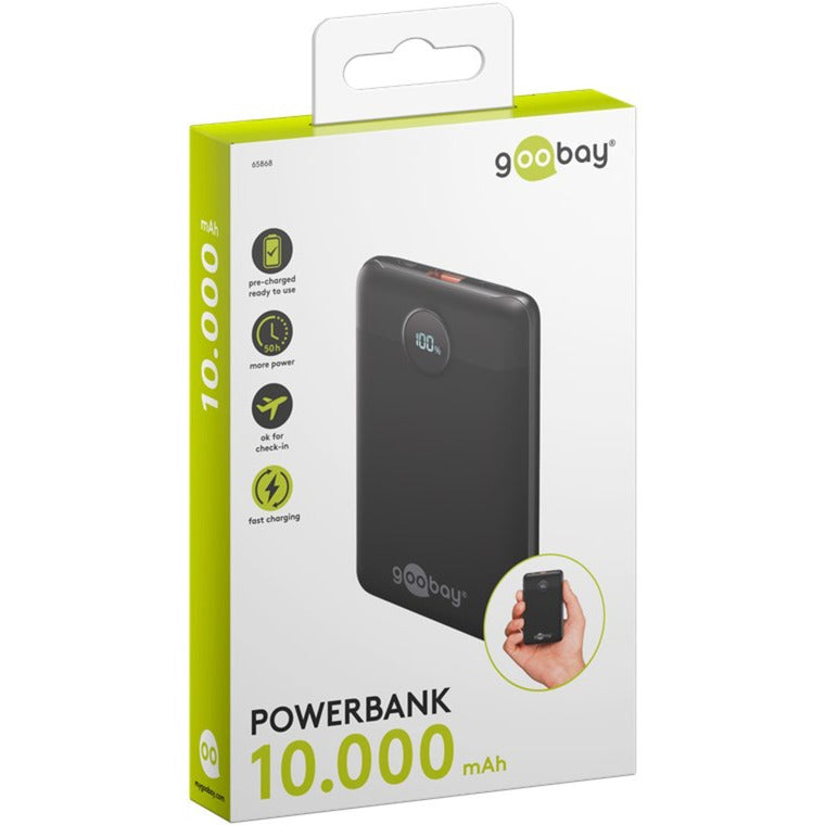 Goobay powerbank compact 10 000 mAh
