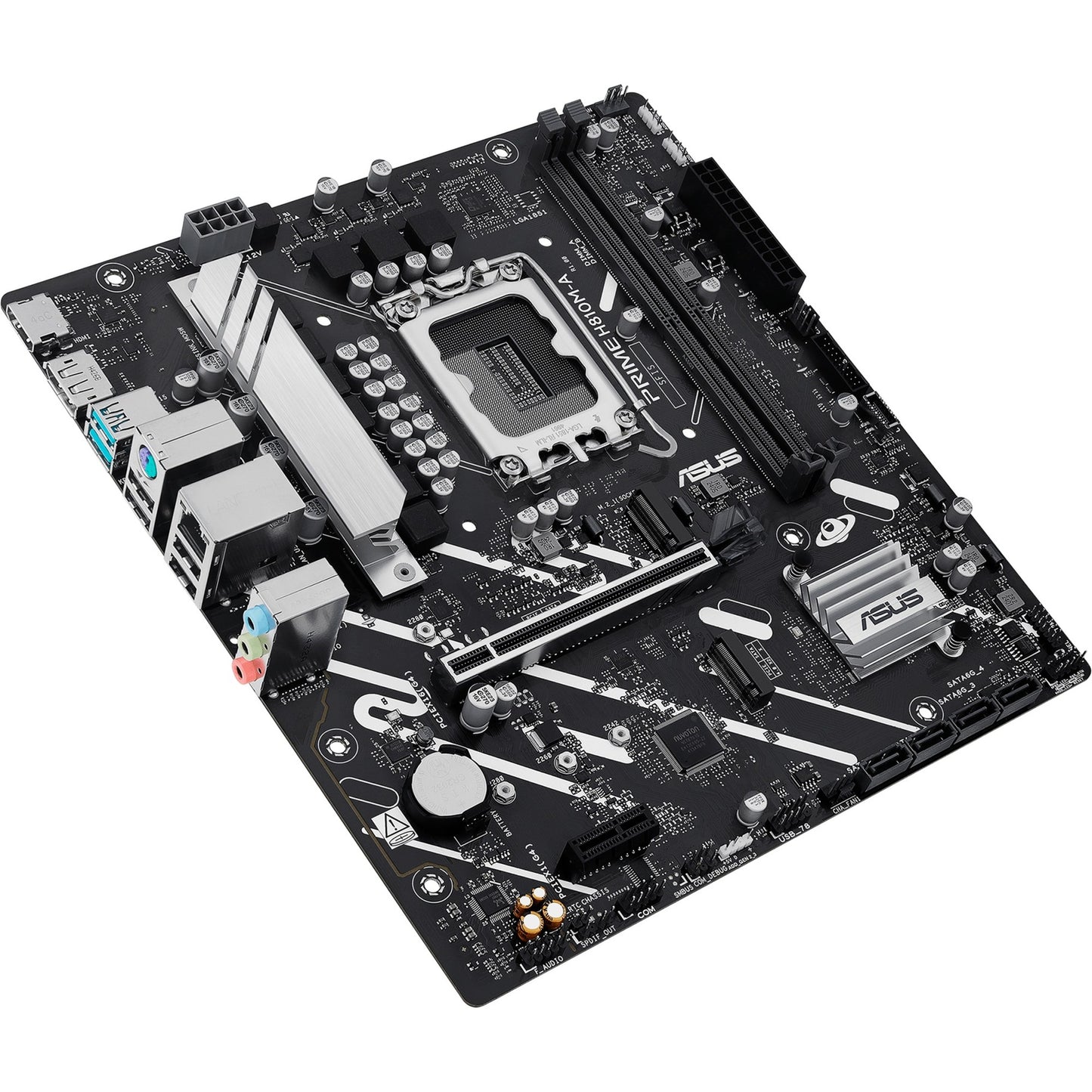 Carte mère Asus Prime H810M-A-CSM Socket 1851 (RAID, GB-LAN, Son, µATX)