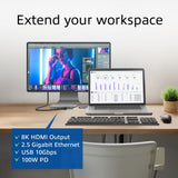 Act Connectivité USB-C 4K 8K 60Hz Dockingstation - afbeelding 10