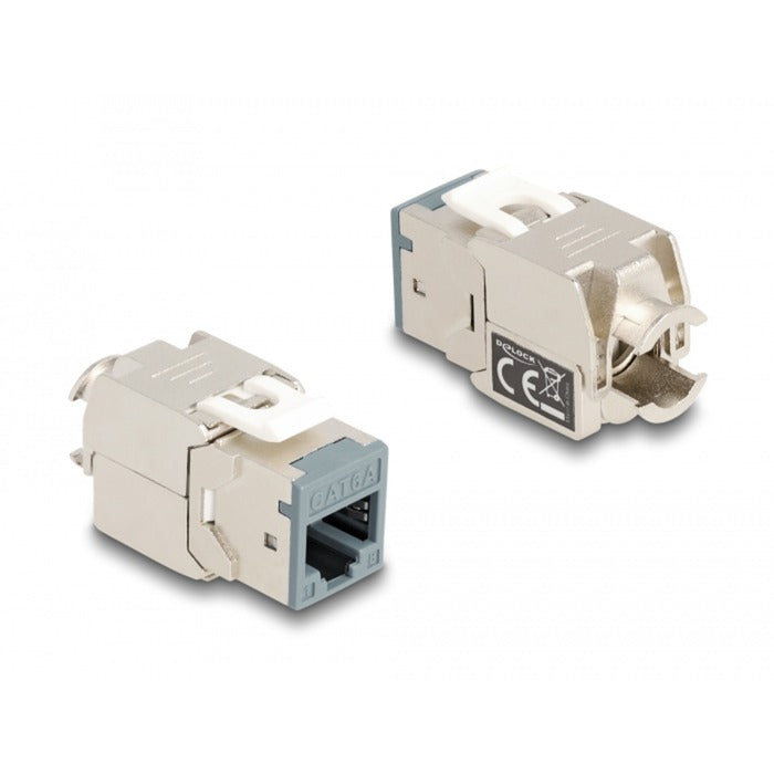 Module Dellock Keystone RJ45 Jack à LSA Cat 6A Tolfree