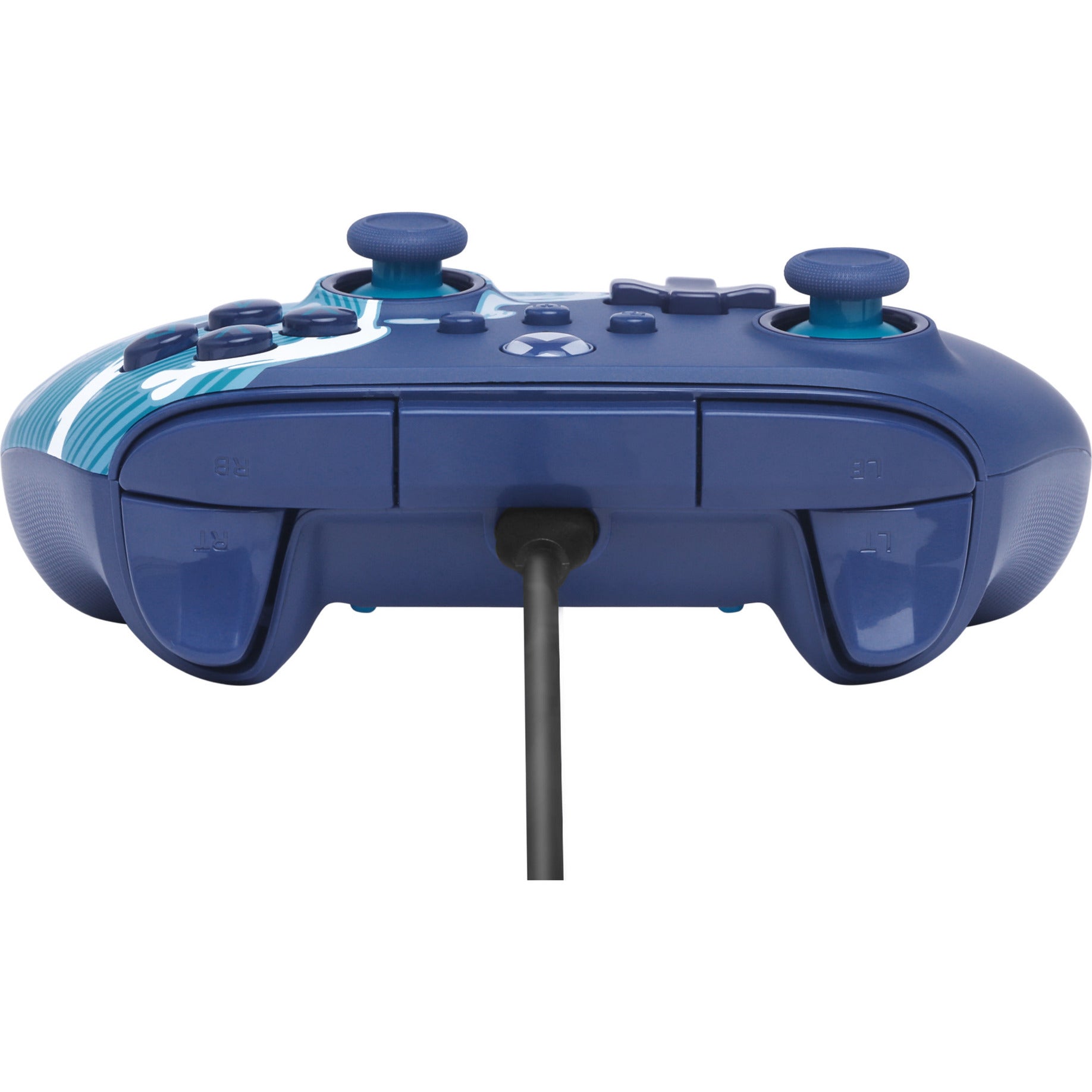 Manette Powera Advantage avec câble pour Xbox Series X|s - Water Wave (bleu azur, Xbox Series X|s, Xbox One, PC)