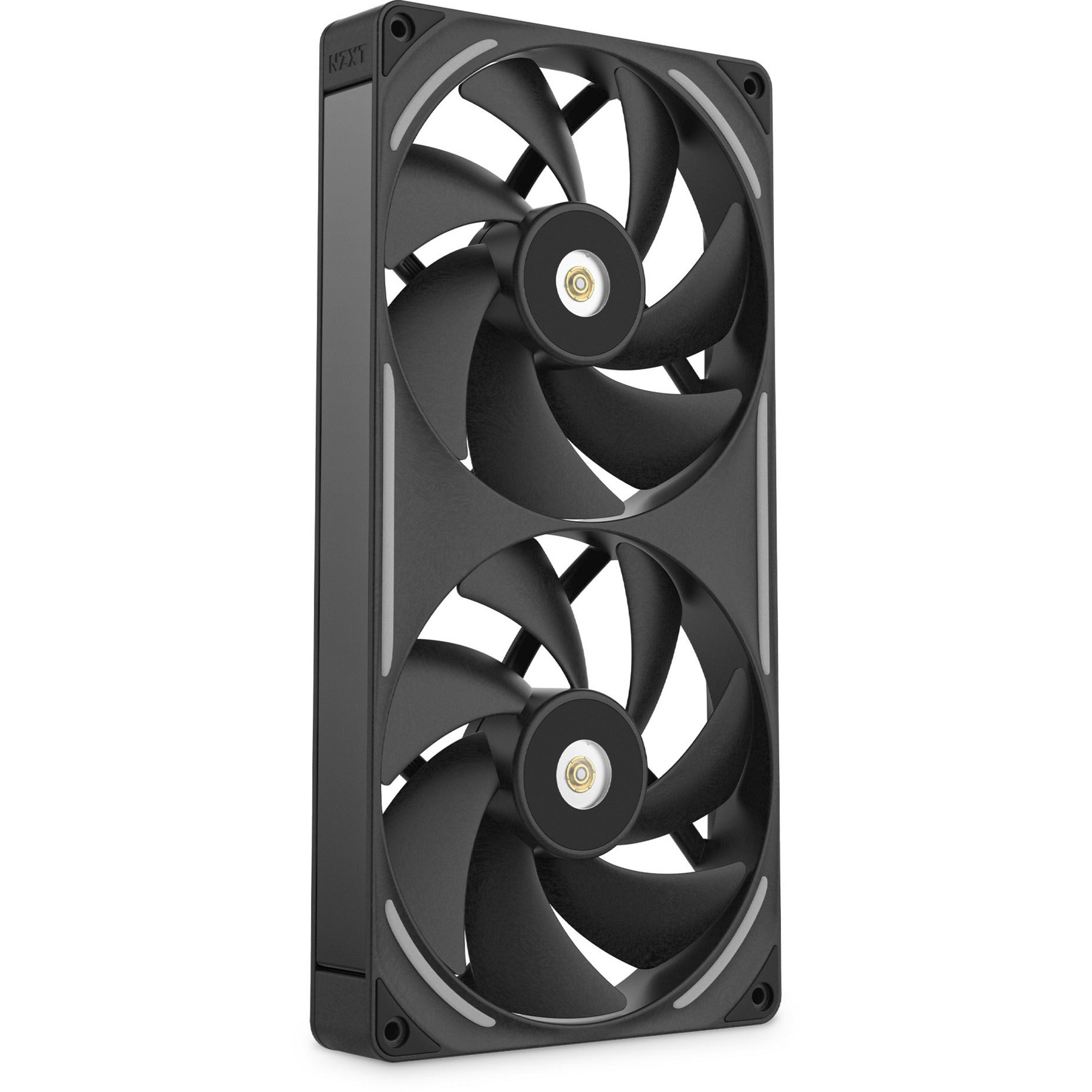 Nzxt performance fan f280x ventilateurs de boîtier rgb (noir, 2 pièces, 280 x 140 x 30 mm, pwm)
