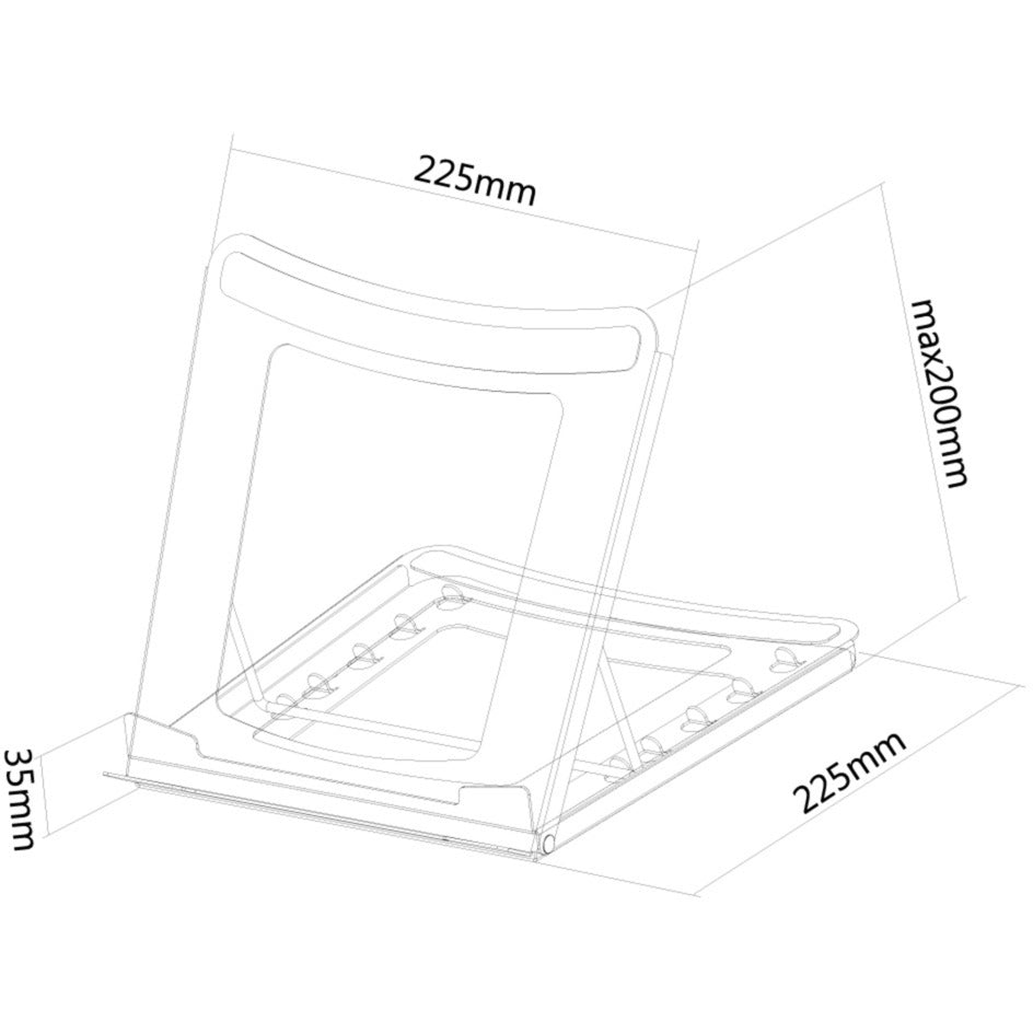 Neomount par NewStar NSLS075Black Notebook Standard