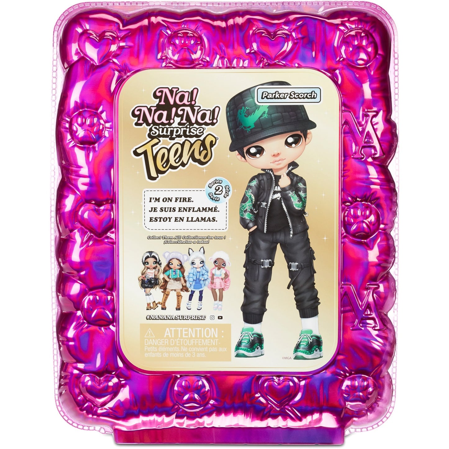 MGA Entertainment After! Après! Après! S surprise adolescents pop Parker Scorch