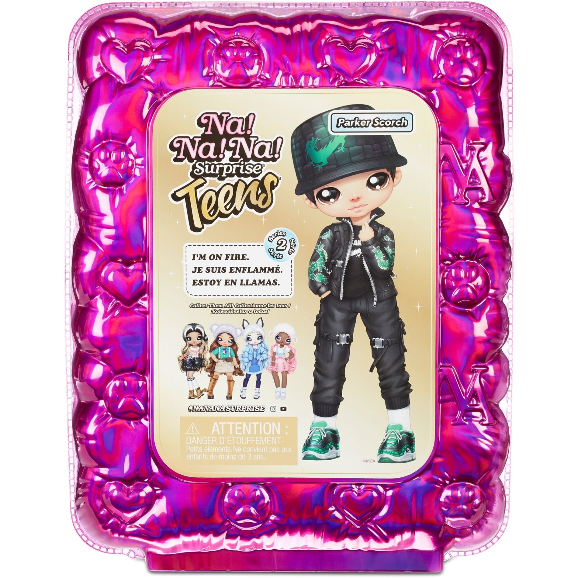 MGA Entertainment After! Après! Après! S surprise adolescents pop Parker Scorch