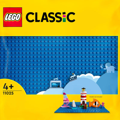 Plaque de construction bleu LEGO LEGO 11025