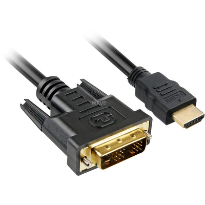 Sharkoon HDMI> DVI-D (18 + 1)