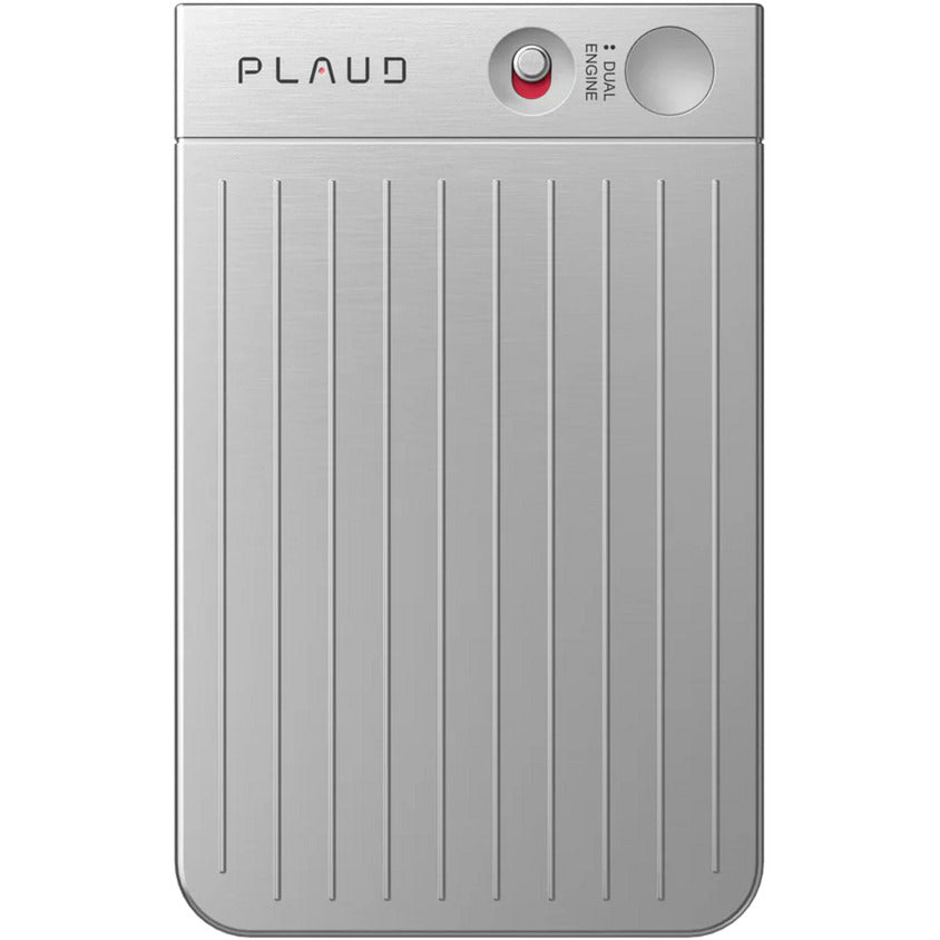 Machine à dicter Plaud note (argent, 64 Go, Bluetooth (BLE 5.2), Wi-Fi (2,4 GHz))