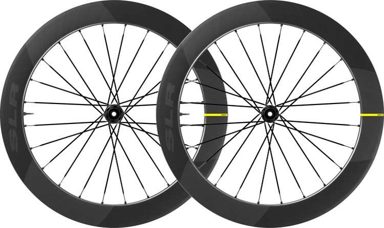Paire de roues Shimano Mavic Cosmic Slr 700c 65 mm Disc CL