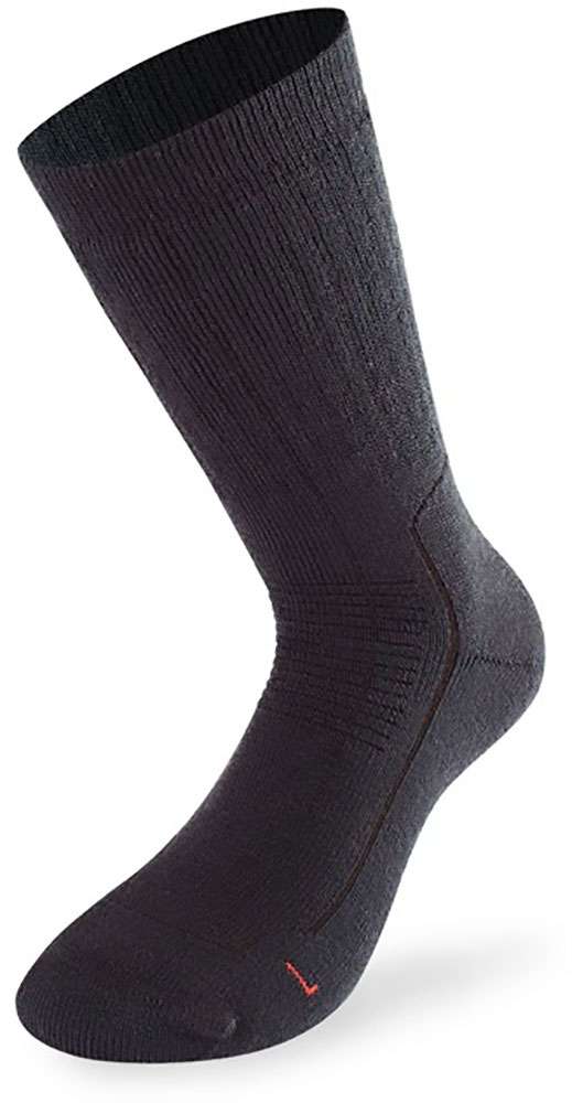 Lenz Walking Sock Trekking 6.0 Mérino Polyacryl Black Taille 35-38