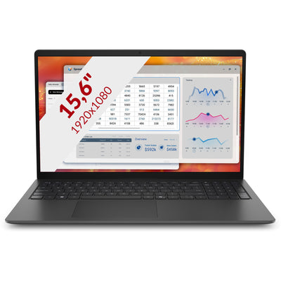 Ordinateur portable Dell pro 15 essential pv15265 15.6 (noir | ryzen 5 130 | radeon 660m | 16 go | 512 go SSD)