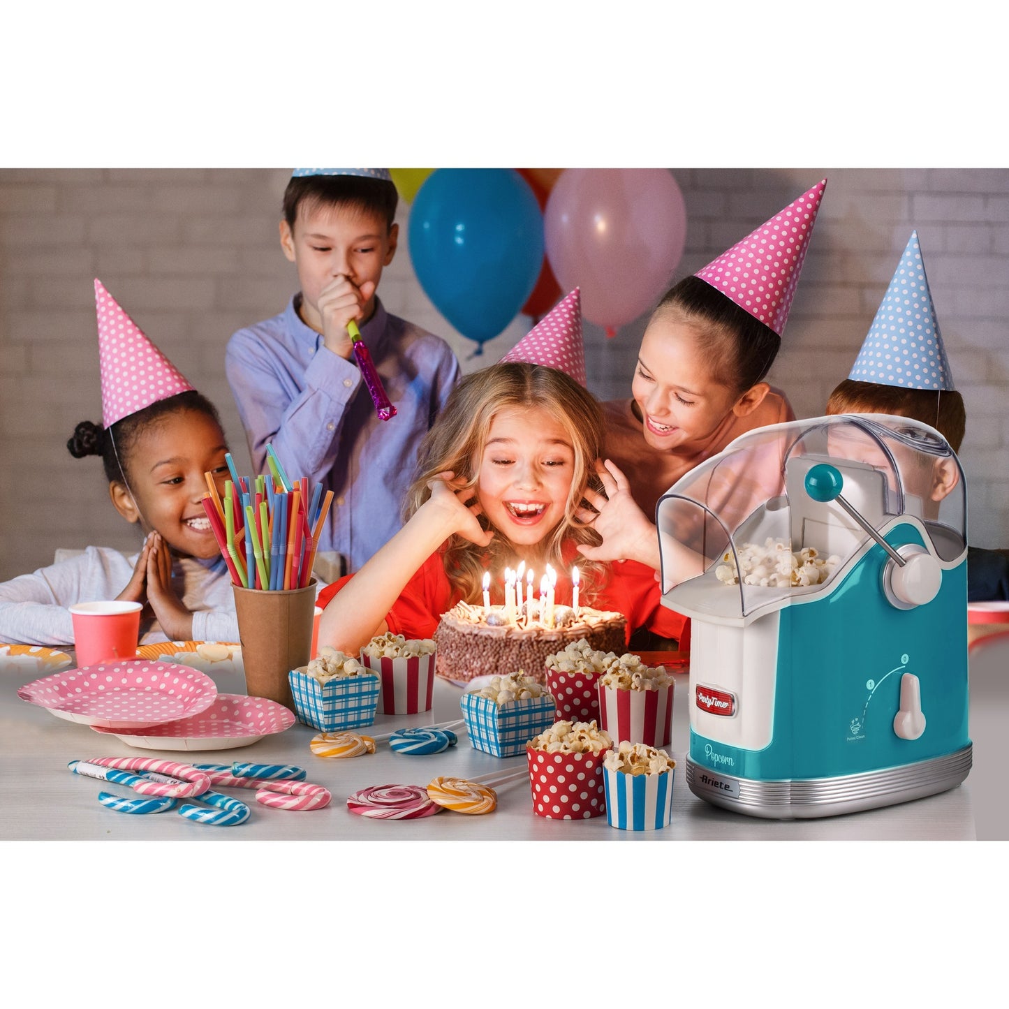 Ariete Party Time Pop Corn Maker 2958 01