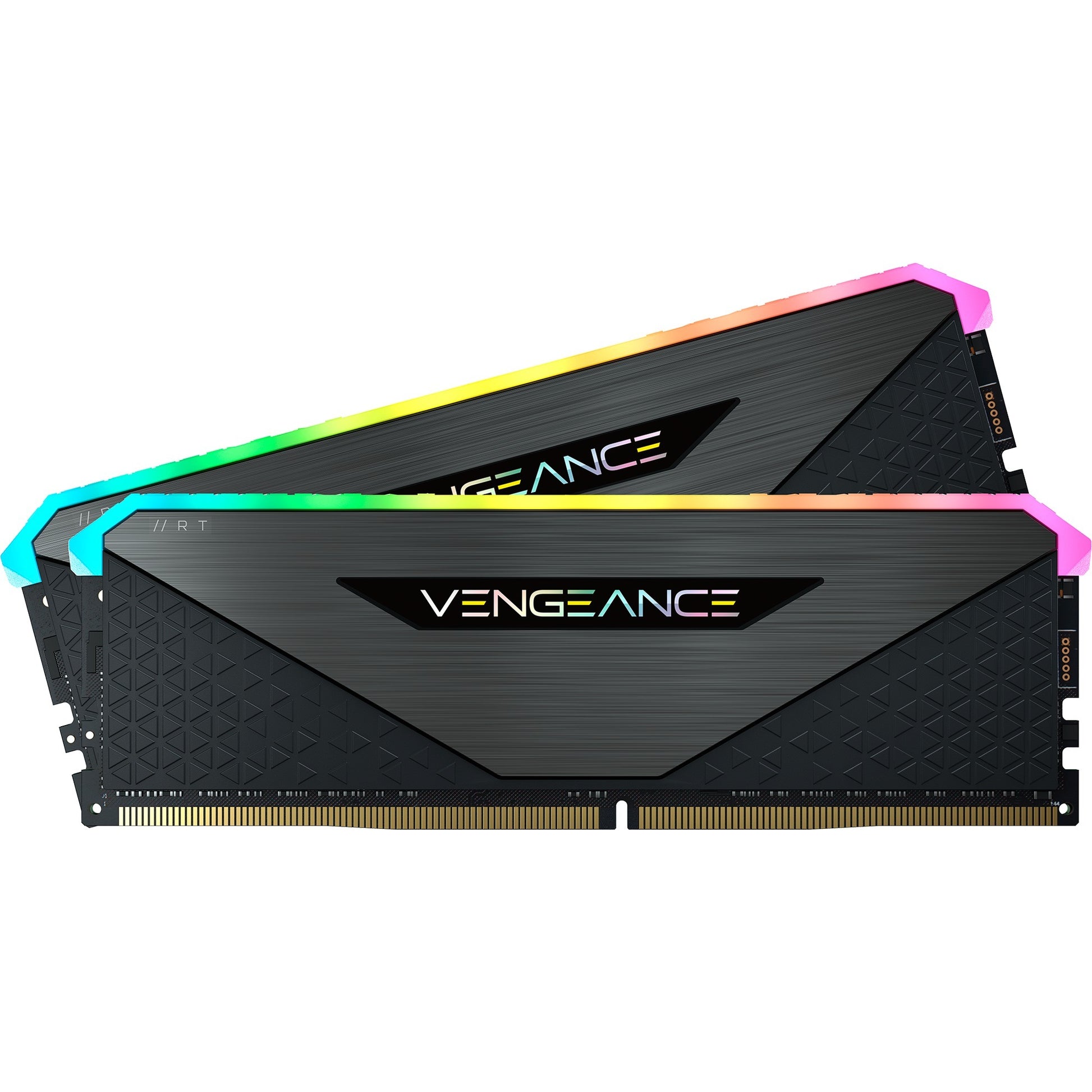 Corsair Vengeance RGB RT 32 Go DDR4-3200 (2x 16 Go) RAM (noir, cmn32gx4m2z3200c16, xmp 2.0)
