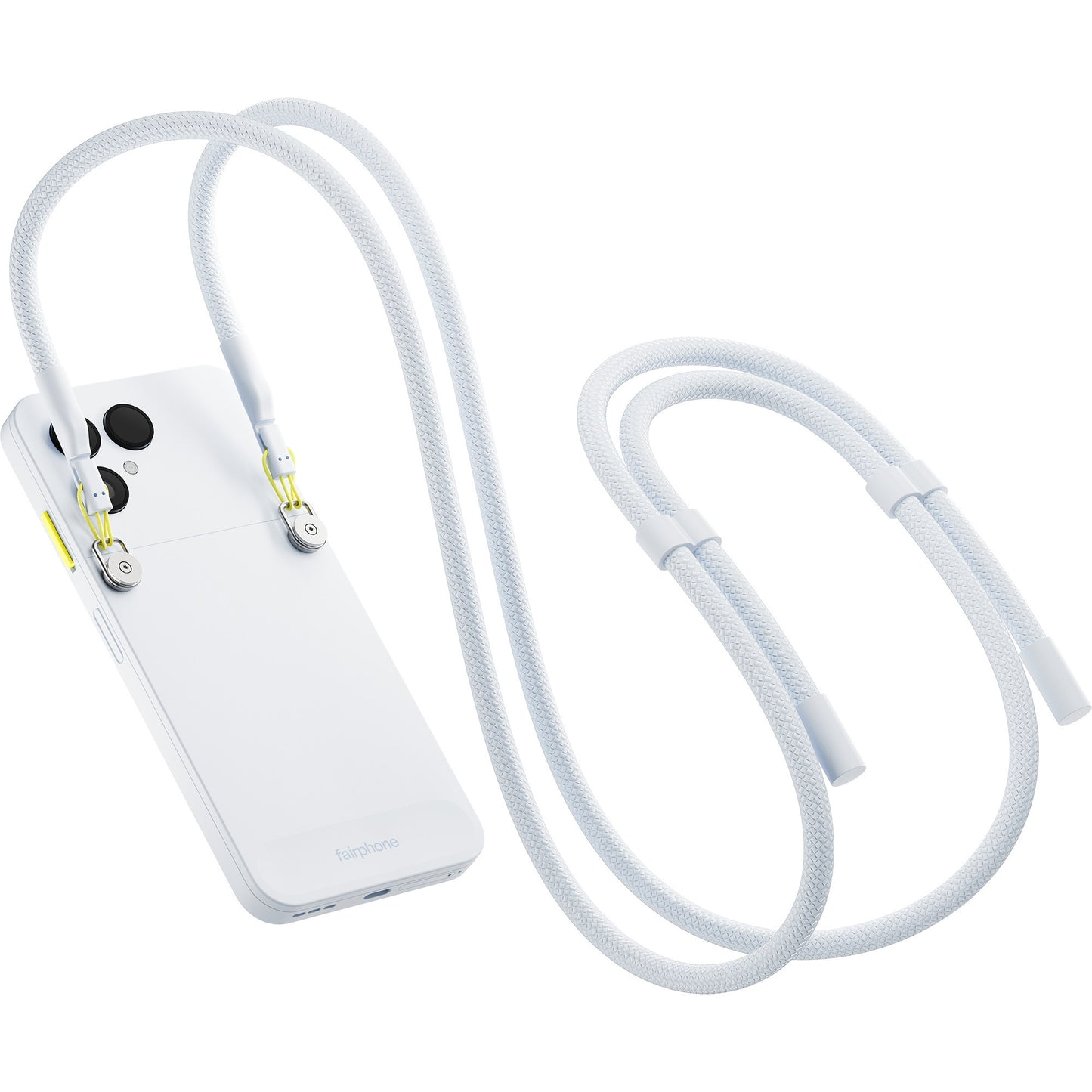 Support pour smartphone avec cordon téléphonique Fairphone (gen. 6) (blanc)