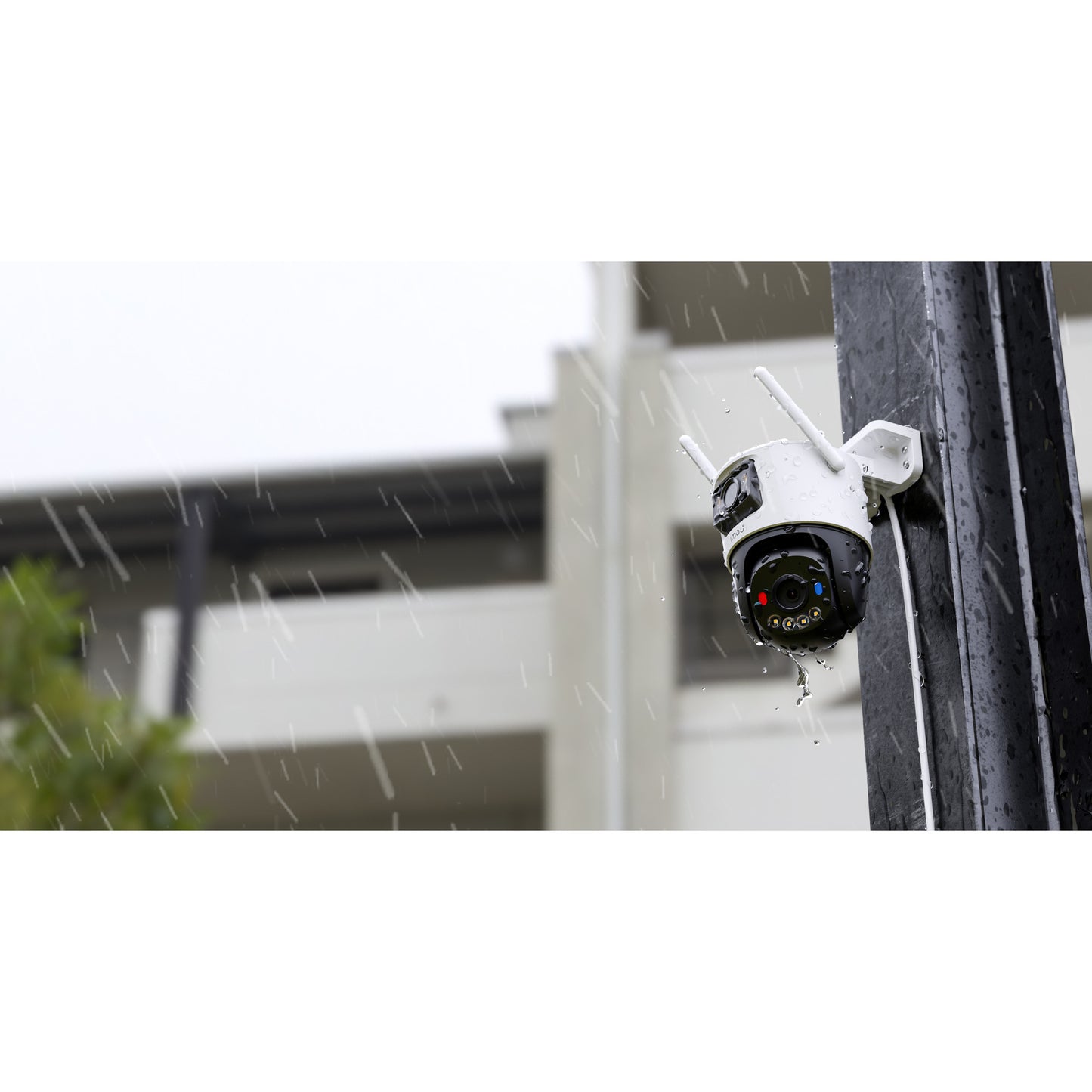 Caméra de sécurité Imou cruiser dual 2 pro (blanc, 4mp, wifi 6, lan)