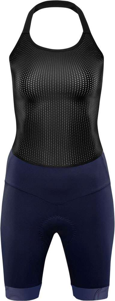 Cube road xc artline - cuissard à bretelles femme avec peau de chamois