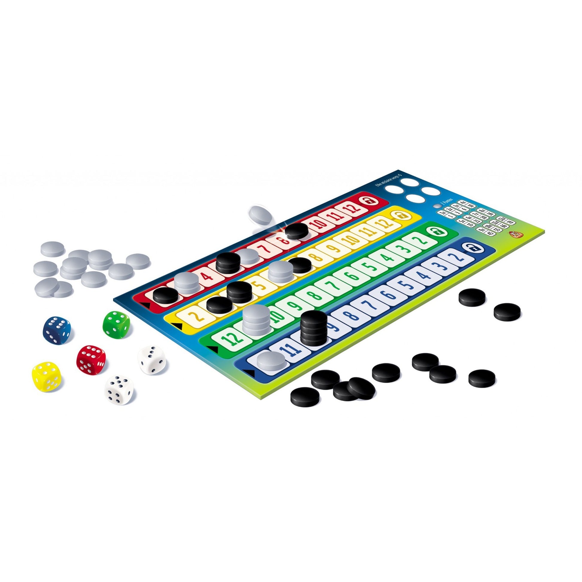 Jeux de gobelin blanc qwixx le duel