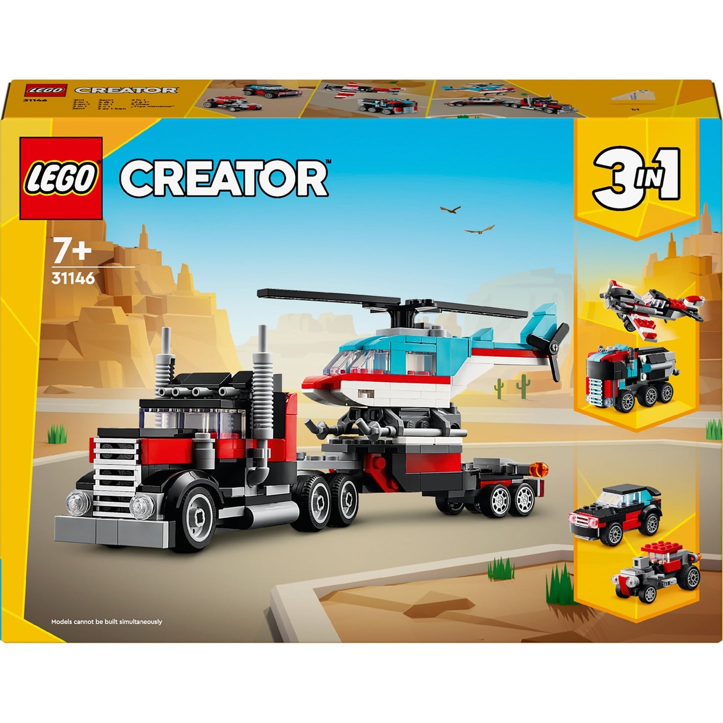Créateur LEGO LEGO 31146 avec hélicoptère