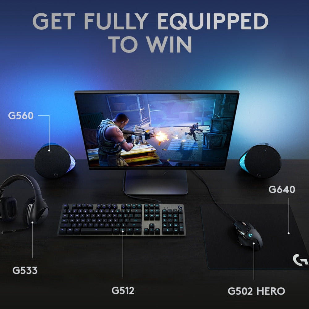 Logitech G512 Carbon Lightsync RVB Keyboa de jeu mécanique