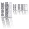 Film de protection de cadre Unleazed monstera blanc brillant