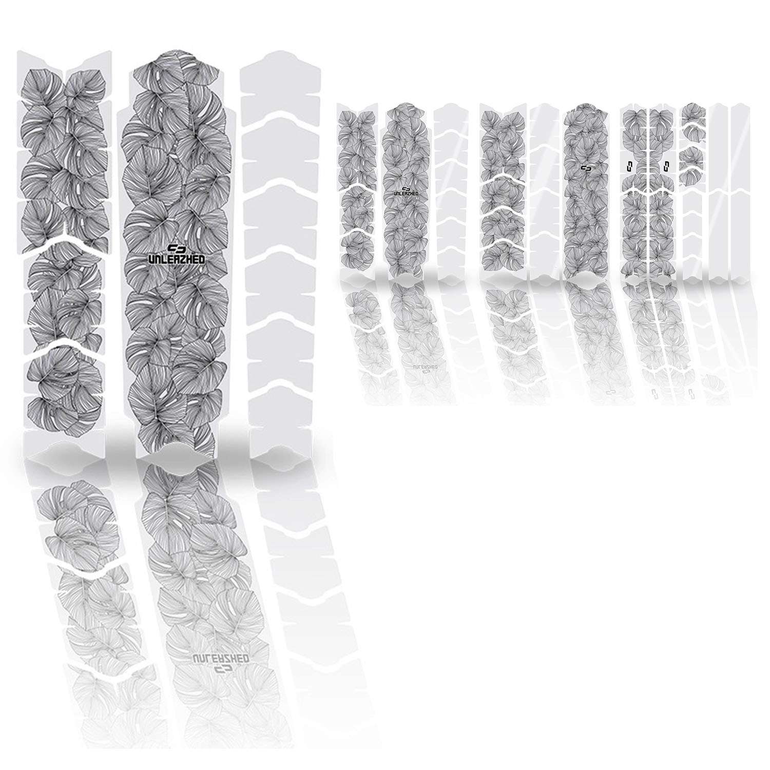 Film de protection de cadre Unleazed monstera blanc brillant