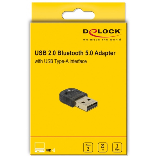 Dellock USB 2.0 Bluetooth 5.0 Mini adaptateur