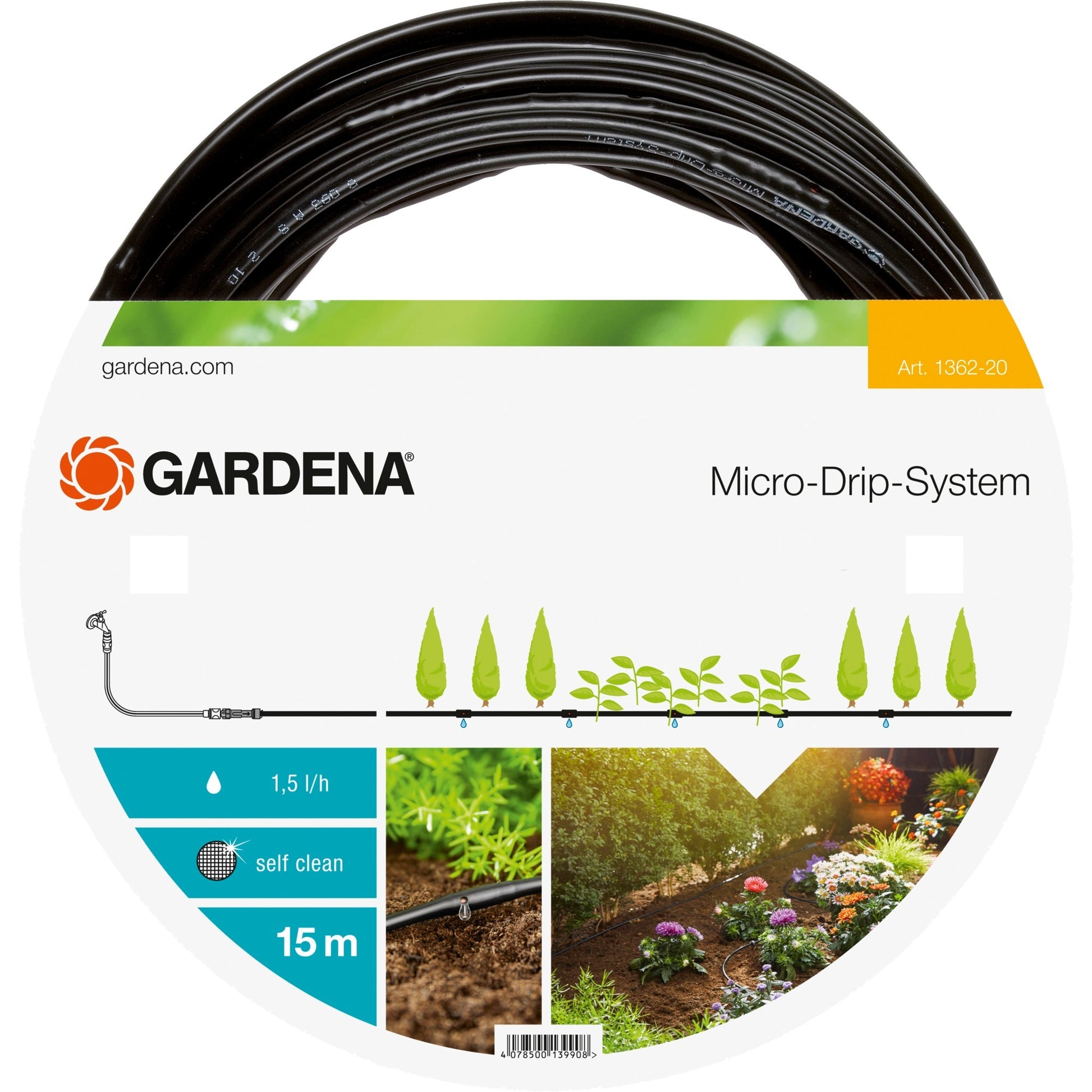 Gardena au-dessus-tube de chute de la terre 4,6 mm (3 16)