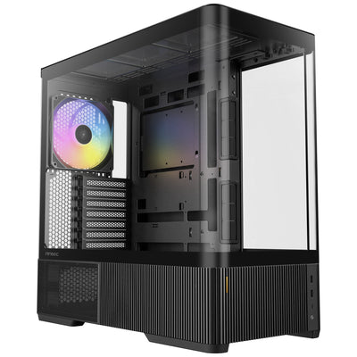 Boîtier tour midi Antec C6 Curve ARGB (noir | 2x USB-A | 1x USB-C | verre trempé)