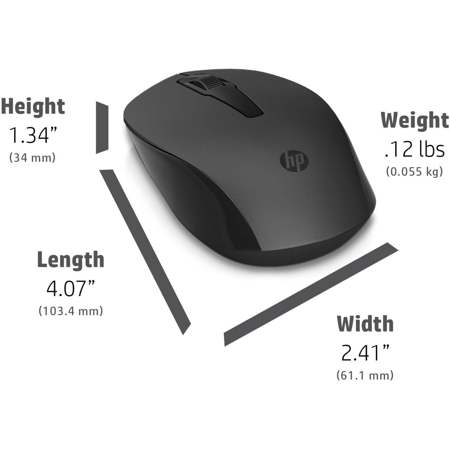 Mouse sans fil HP 150