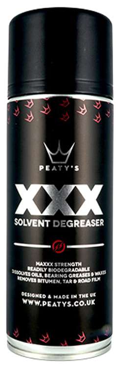 Dégraissant à solvant XXX de Peaty's