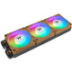 Thermaltake ct120 ex reverse argb sync ventilateur de refroidissement PC sable de gravier (pack de 3 ventilateurs) ventilateurs de boîtier (marron clair, 3 pièces, 120 x 120 x 25 mm, pwm)