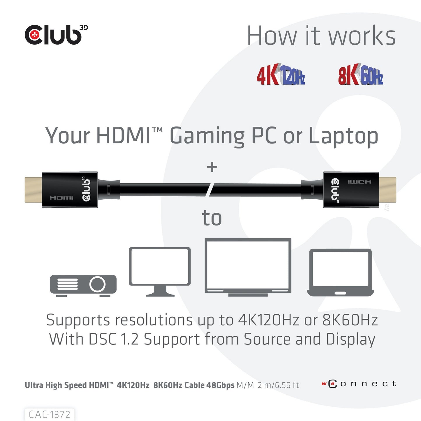 Club 3D HDMI Ultra à grande vitesse