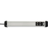 Brennenstuhl Socket Premium-Alu-Line 6 fois