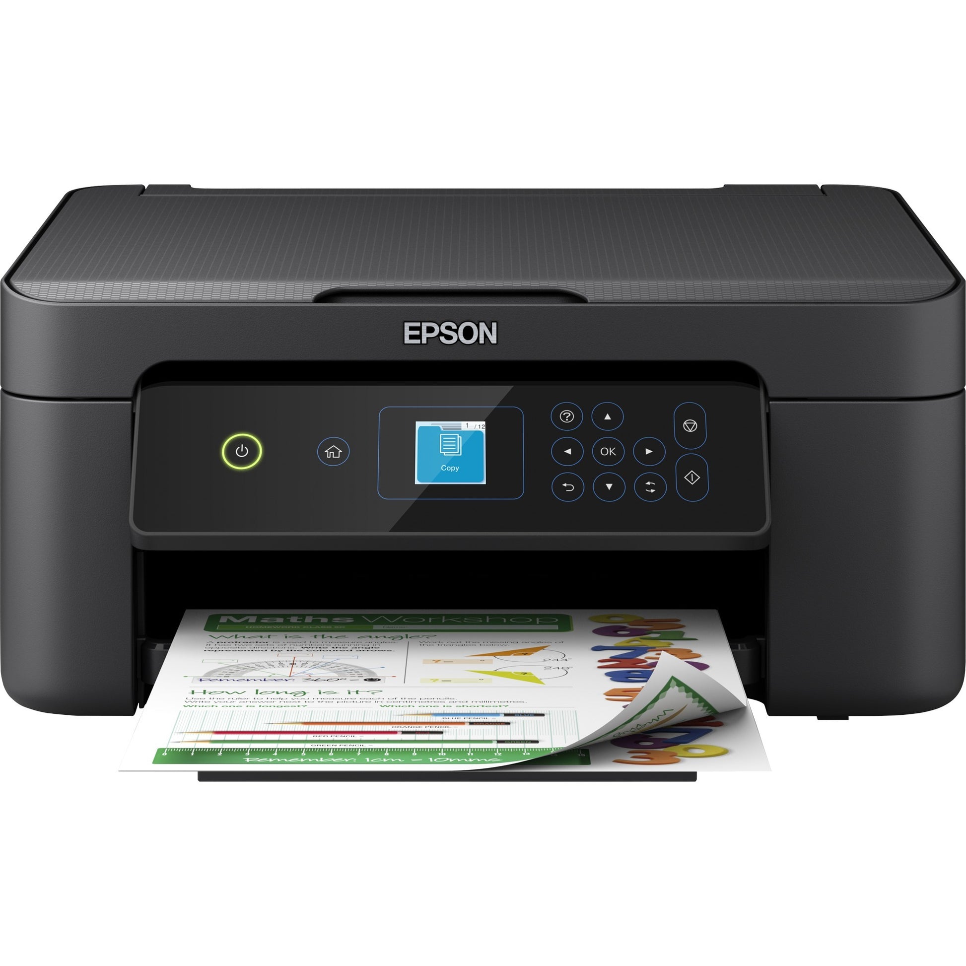 Imprimante jet d'encre tout-en-un Epson expression home xp-3205 (noir, USB, WLAN, numérisation, copie)